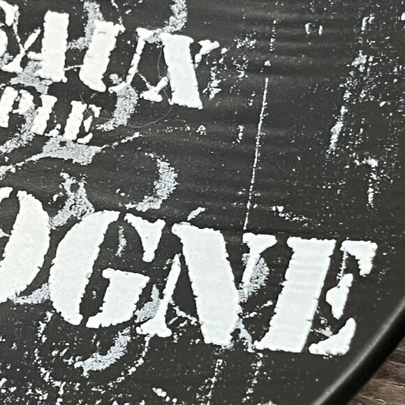 Set Of 4 Williams-Sonoma Black Vineyard Slate Appetizer Plates Wine Themed - Picture 13 of 16